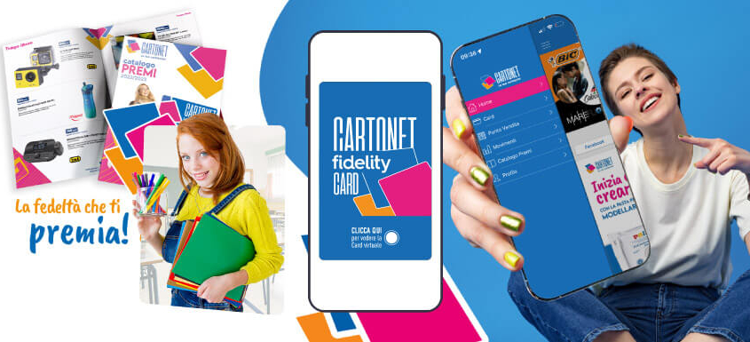 CARTONET: la Fidelity Card in cartoleria