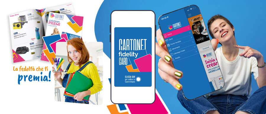 CARTONET: la Fidelity Card in cartoleria