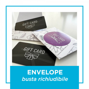 porta Card Envelope - busta richiudibile