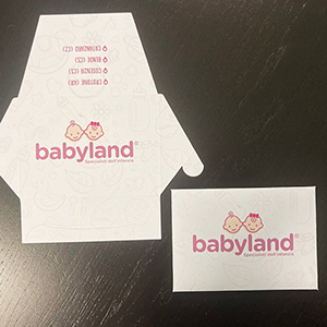 Busta fuori formato porta Gift Card per Babyland